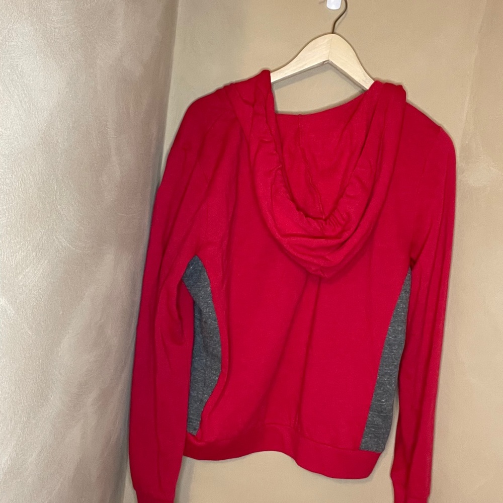 PINK red zip up jacket - Picture 3 of 4